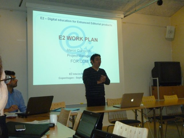 E2 First Interim Meeting in Copenhagen, September 2012