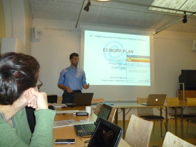 E2 First Interim Meeting in Copenhagen, September 2012